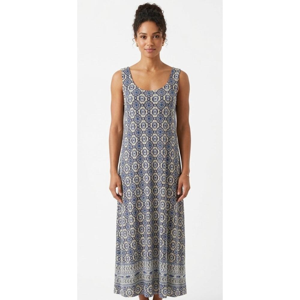 MAX Women's Maxi Dress/Beach Cover-up XL Viscose Elastane Summer Vacation Boho